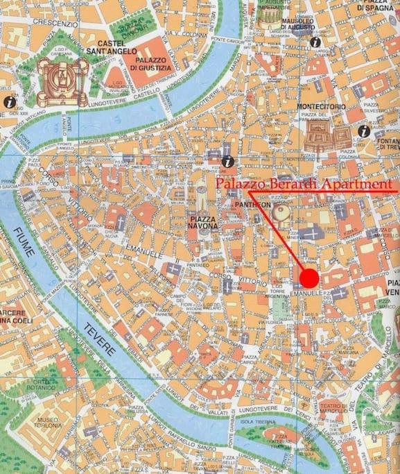 Discover The Pantheon From The Berardi Studio Flat Roma Exterior foto